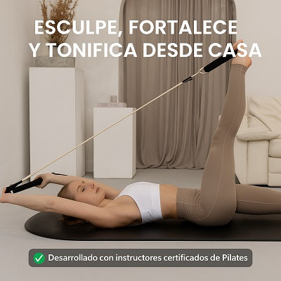 Combo barra pilates + Obsequio parche masajeador