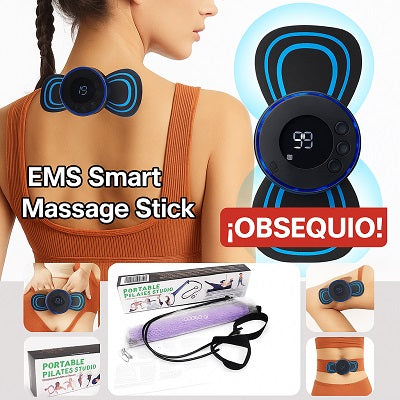 Combo barra pilates + Obsequio parche masajeador