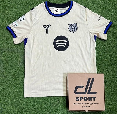CAMISETA BARCELONA BEIGE VISITANTE 25/26